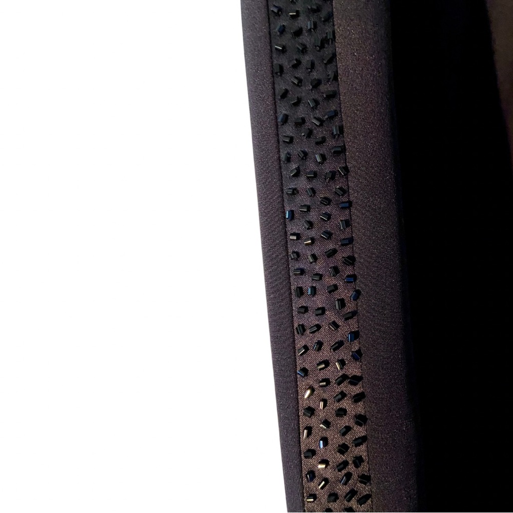 Women’s black silk Tuxedo with beading. New #tuxedo #womenssuit - Picture 6 of 10